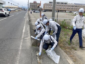 ふれあいの道路愛護事業を実施しました